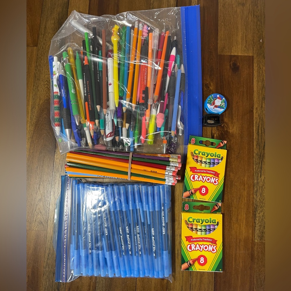 Pens Pencils Crayons